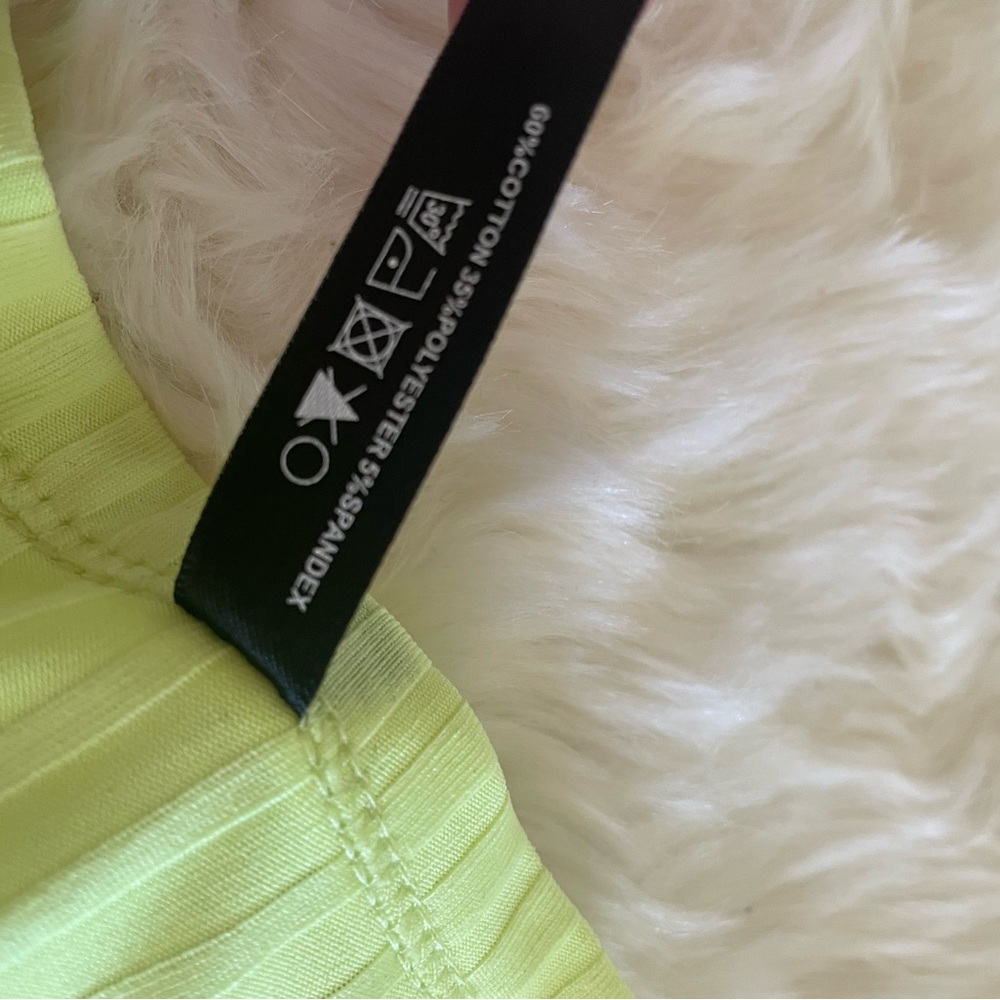 Crazy Train Neon Ribbed Top - Picture 7 of 7